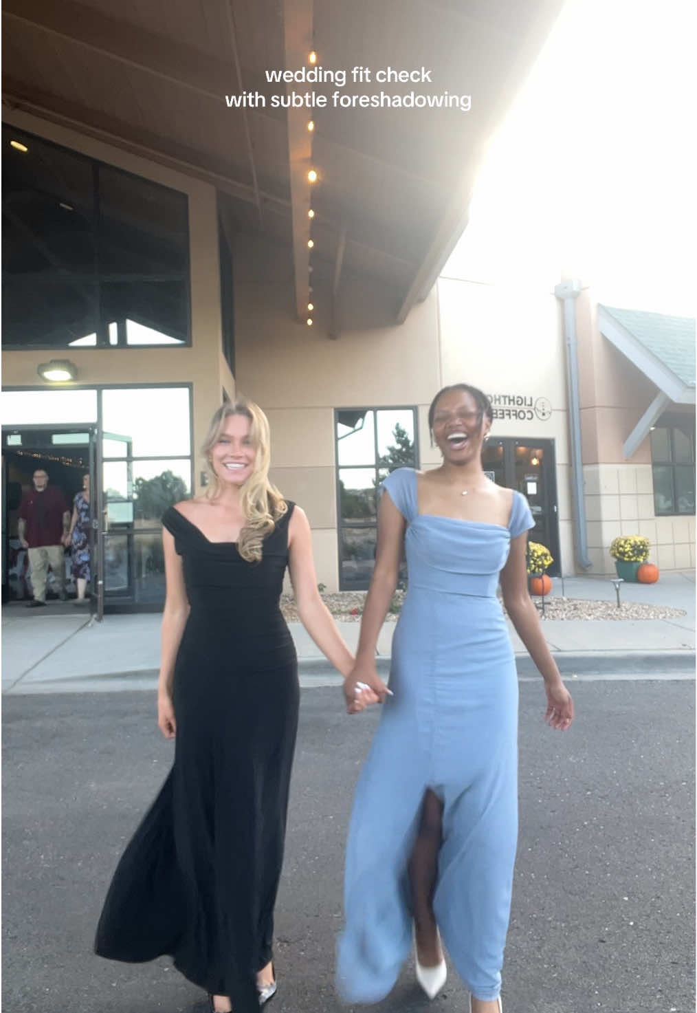 planned to show the dresses and ended up ballroom dancing  #OOTD #fitcheck  #weddingguest #bestfriend #weddingguestdress 