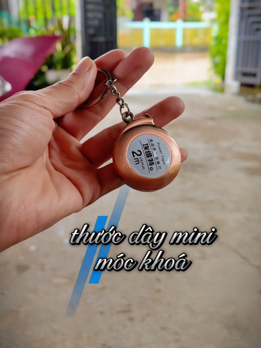 Thước dây móc khoá dài 2m mini. #review #thuocdaycuon #thuocmockhoa #thuocdaymini 