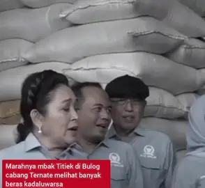 Titiek Soeharto marah dengan Bulog cabang Ternate