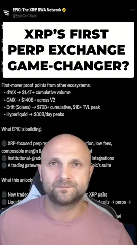 XRP’S FIRST PERP EXCHANGE 🚀🔥 GAME-CHANGER? XRP just got its first perp exchange. If history repeats, liquidity floods in next. Don’t sleep on this move. #crypto #bitcoin #ripple #xrp #defi #perps