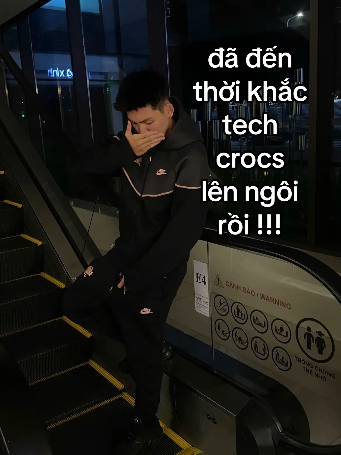thế nào syna tech vẫn mạnh ❤️‍🔥 #niketech #centralcee #crocs #xuhuong 