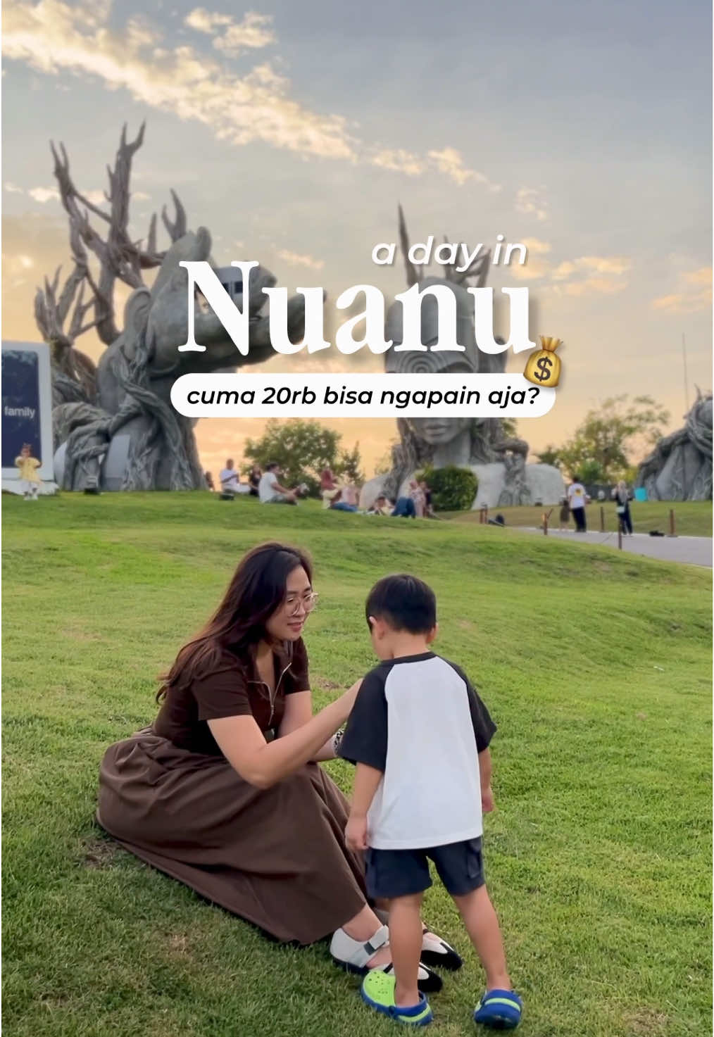 Seharian di Nuanu, cuman 20ribu bisa ngapain ajaa? Ak spill di sini yaaahh. Btw jangan beli tiket on the spot… beli vouchernya duluuu ajahh di tag lokasi video inii biar dapet promo 20ribu nya yah✨ #GoAcademyAtraksiSep #nuanu #nuanucreativecity #playgroundnuanu #kidsfriendlybali 