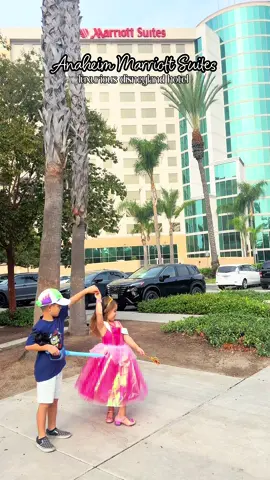 📍Anaheim Marriott Suites OC 🏰💫 #hosted #disney #disneyfamily #disneyland #disneylandhotel 