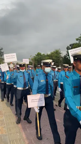 Traffic सचेतना kathmandu valley #laurelover #ktmmuser #nepalpolice👮 