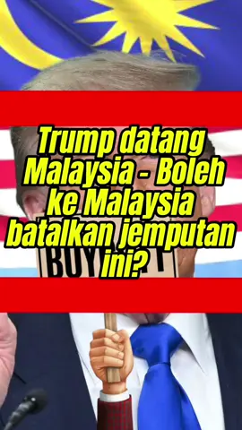 Trump Datang Malaysia. Tapi mggu ini, masyarakat perlu fokus kepada isu sumud kerana mereka akan memasuki ke saat gentir. #Trump #madani #sumud #boikot #malaysiatiktok 
