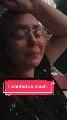 I really did try so hard. 