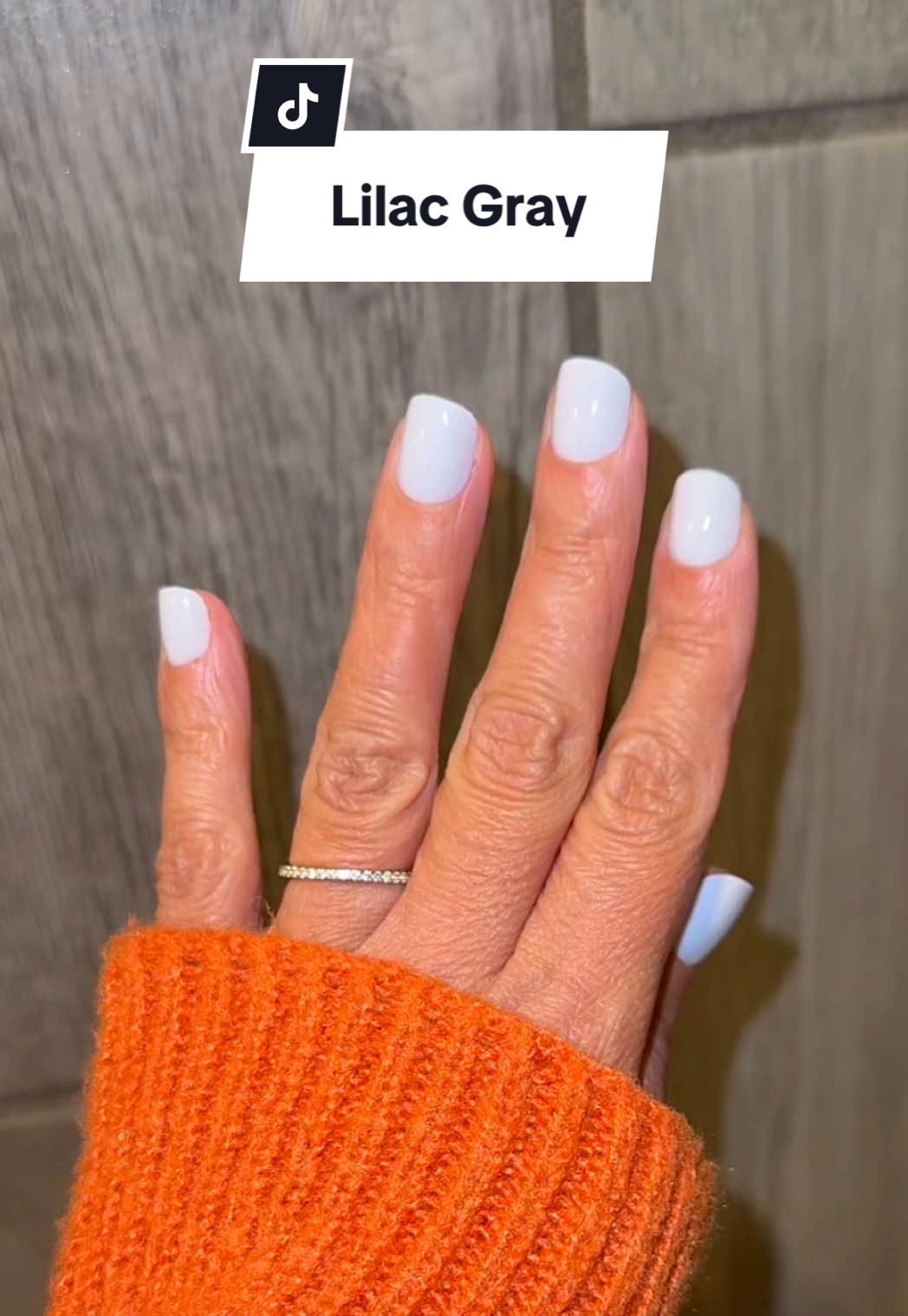 Lilac Gray is a classic solid. So beautiful! 💜🩶 #Glamnetic #LilacGray #PressOnNails #NailInspiration #NailInspo @Glamnetic 