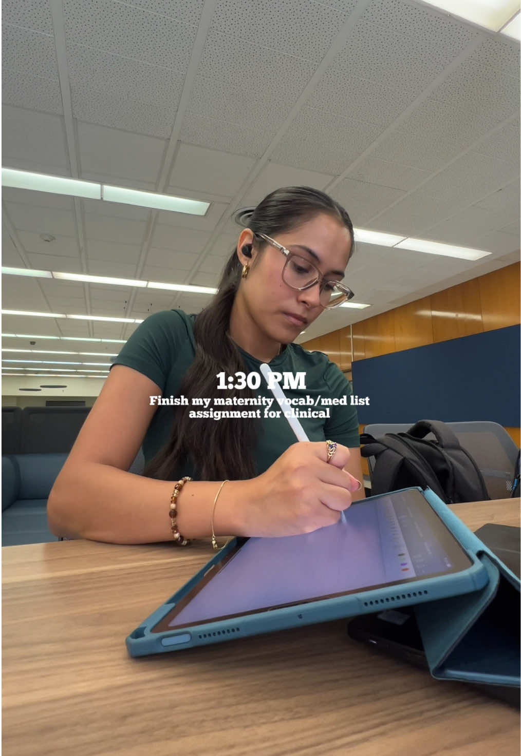 Little study vlog for ya! 🤭 #nursingstudent #nursingschool #firstgen #study #fyp 