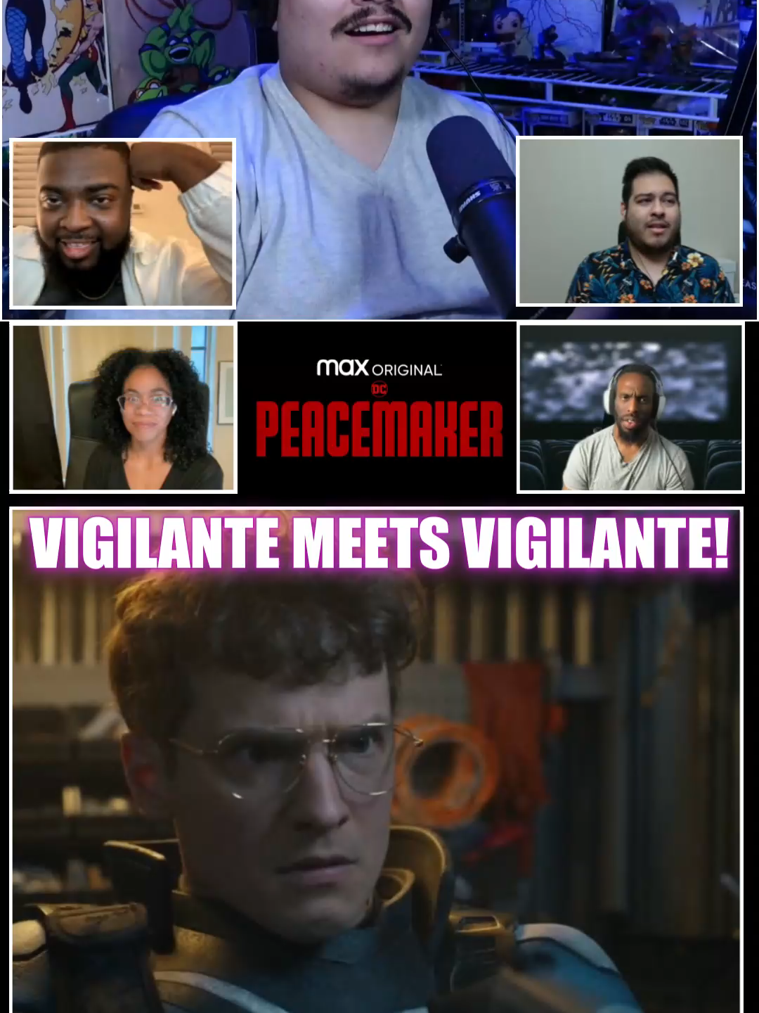 Peacemaker Season 2 Episode 6 Reaction! VIGILANTE MEETS HIMSELF REACTION #Peacemaker #dcu #Jamesgunn #Vigilante #Johncena #DC #EarthX #lexluthor #superman