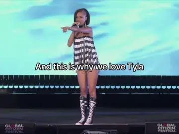 Unproblematic queen @TYLA #tyla #globalcitizenfestival #water #tylawater #tylatrend 