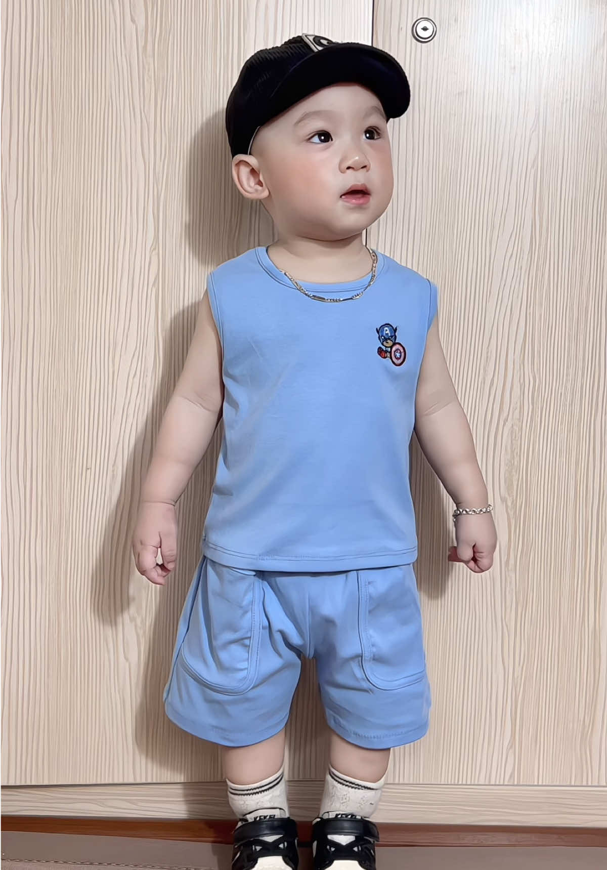 Bộ quần áo ba lỗ bé trai siêu nhân cho bé iu🥰🥰 #xuhuongtiktok #embedangyeu #bodochobe #bobalochobe 