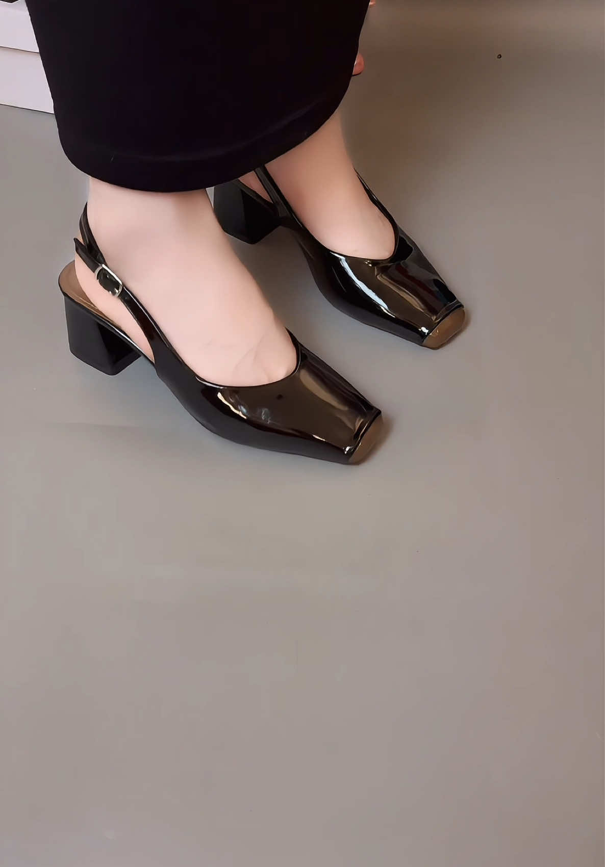 Giày Sandal gót vuông cao 5p 7p #trangdepxinh #xuhuong #giaydep #depnudep #giaycaogot #giaydepnu #giaysandal 