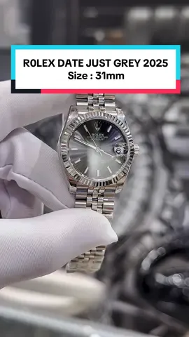 R0LEX DATE JUST NỮ GREY HOT CÒN 1c Em Sale Giá Cực Tốt 🔥 Size : 31mm #37watchluxury #thinhhanh #đồnghồnữ #xuhuong #viral 