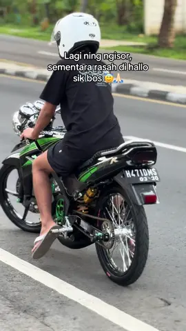 Sesuk nek duwe turah mpun siap di hallo deck ☺️🙏🏻 #agstyle #2stroke #ninjaR 