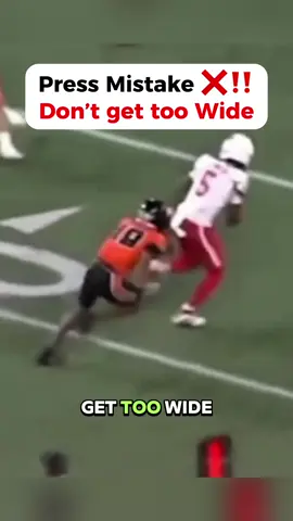 If your feet are too wide, you’ll be too slow to change direction 💯✅🔥 Train with us on Lockdown Academy - link in bio 🔒 DefensiveBack.com  #defensiveback #football 