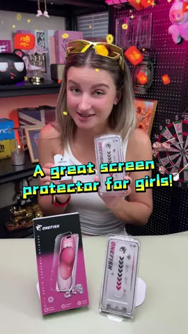 Real materials, true durability — scratch-proof, drop-proof, ultra-smooth with ONE FISH#falldealsforyou #screenprotector #fyp #onefish 