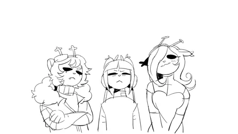 oh my godd… first animation meme pls be nice…!!! the middle glorp is mine, the other two belong to my besties …❤️ original: @Goat #oc #ocanimation #animation #characteranimation #originalcharacter 