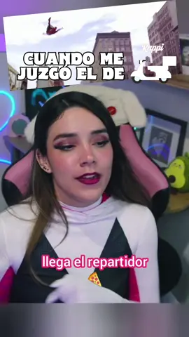 Juzgaron mi disfraz de Spider-Gwen 😭 Twitch: Karlivel  #streamer #fyp #twitch #momentosdivertidos #HistoryTime 