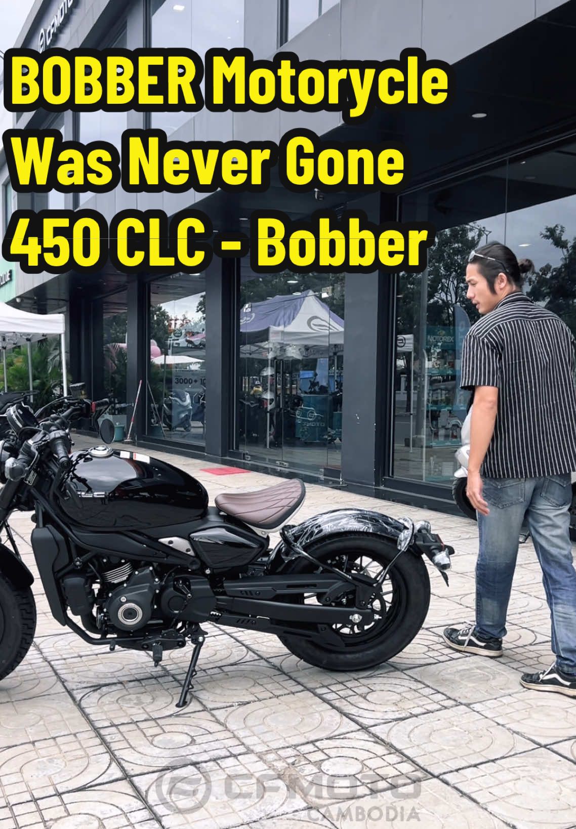 Bobber was never gone in style, we've just sold another 450CLC Bobber - Cambodia