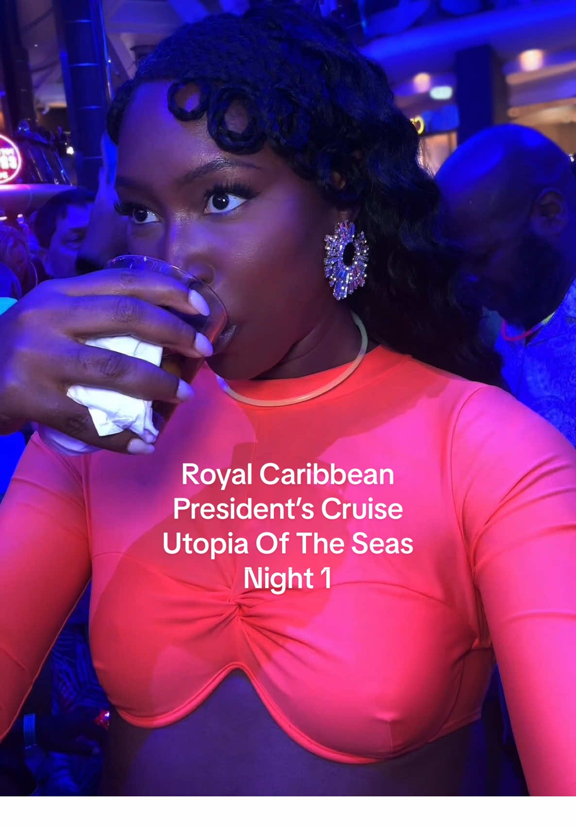 Come with me on @Royal Caribbean Utopia Of The Seas, 4 night President’s cruise with stops at Nassau & Coco Cay. #royalcaribbean #cruise 