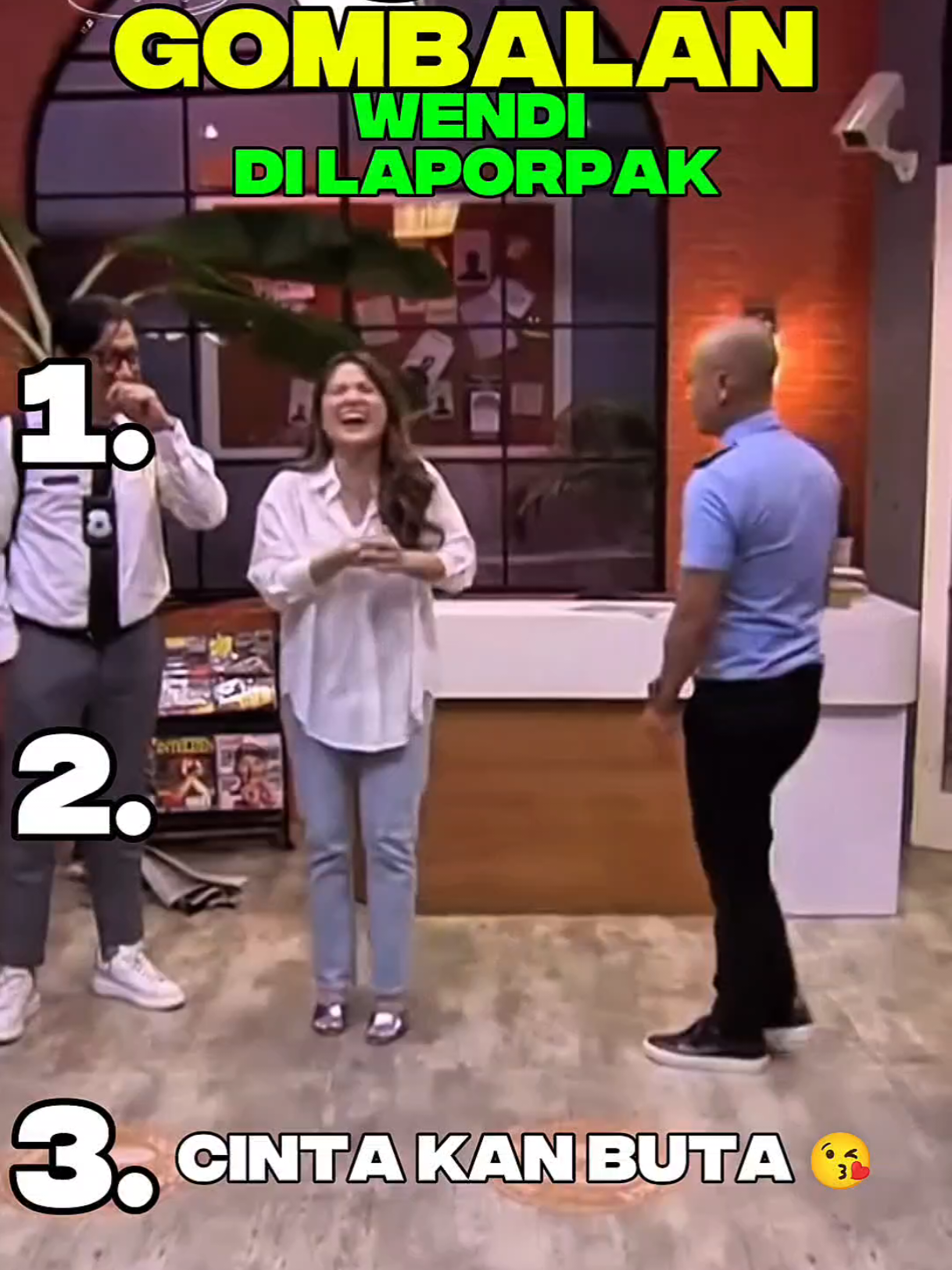 Top 3 Gombalan Wendi diLaporpak #laporpaktrans7 #wendicagur #lucu #gombalanmaut #fyp 