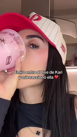 Emiro Navarro entró al live de Karina y ella le recordó con buena que fue con él, reconciliación? #karina #karinagarcia #emiro #karifulla #karinagarcía 