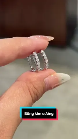 Bông khoen kim cương, đơn giản nhưng sang #viral #fyp #pnj #pnjductrong #trangsuckimcuong 