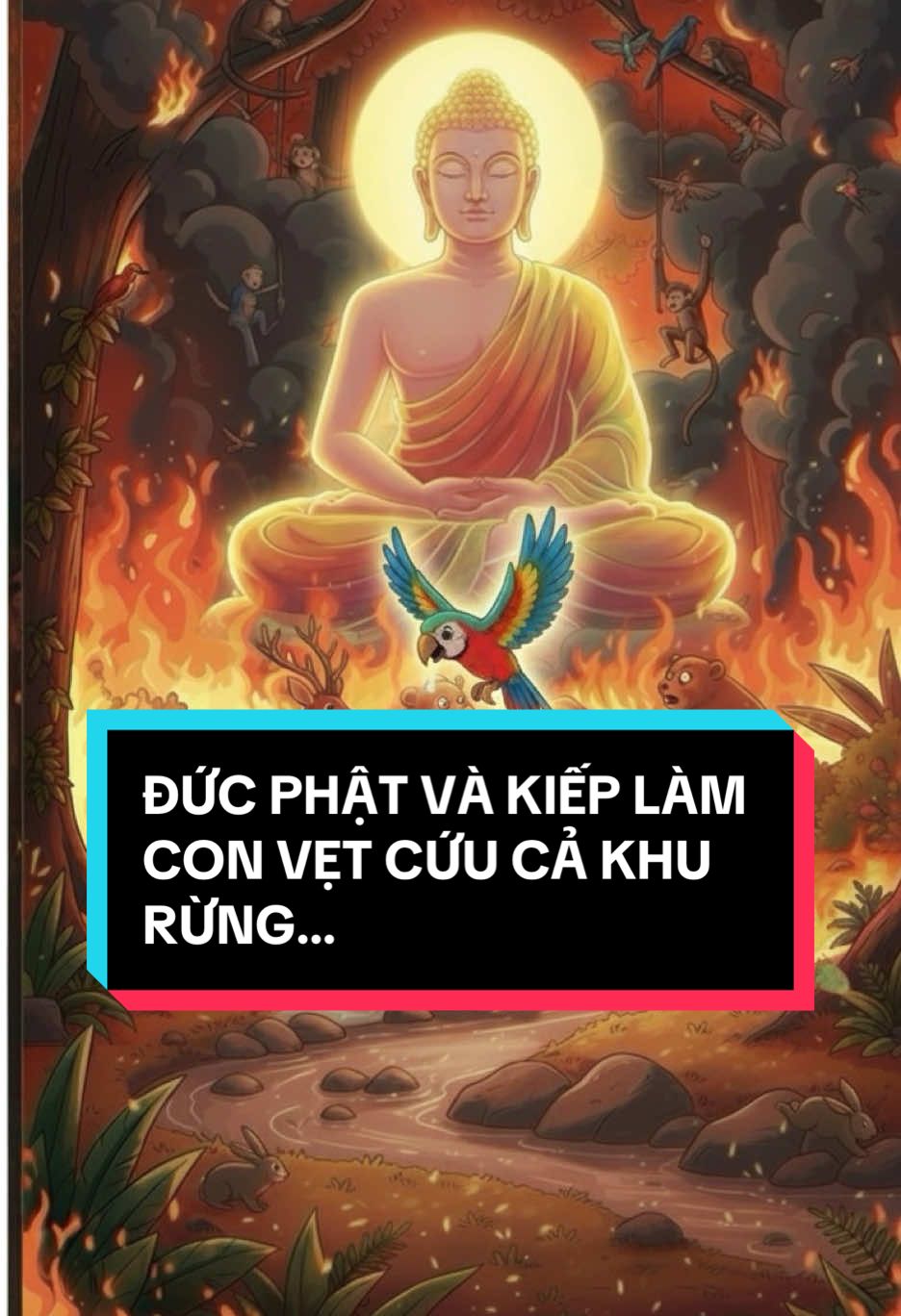 Đức Phật và 1 kiếp Ngài làm con vẹt cứu cả khu rừng… Nam Mô A Di Đà Phật … Nam Mô A Di Đà Phật … Nam Mô Bổn Sư Thích Ca Mâu Ni Phật 🙏🙏🙏 #phatphap #phatgiao #nammobonsuthichcamauniphat #nammoadidaphat #chuyenphatgiao 
