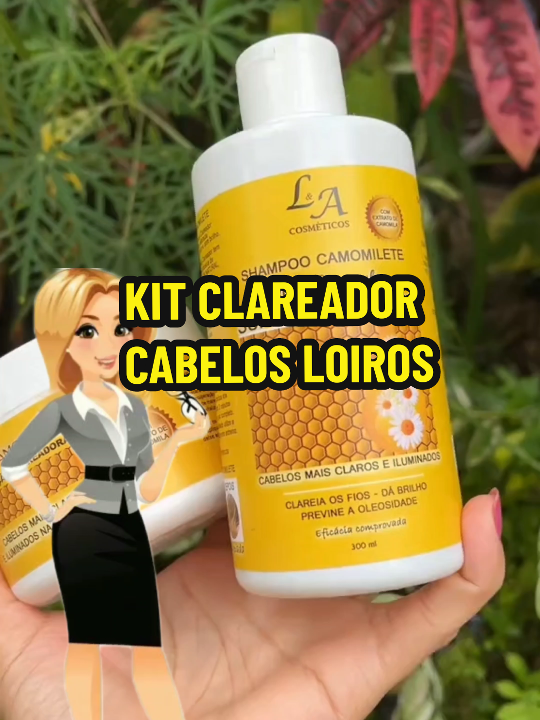 #kitclareador  #camomila 