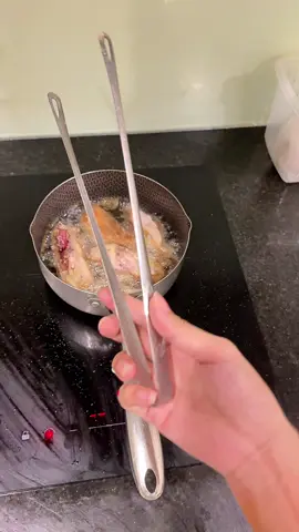 Kẹp gắp thức ăn chiên rán được làm từ inox 304 sáng bóng #kepchienran #kepgapthucan 