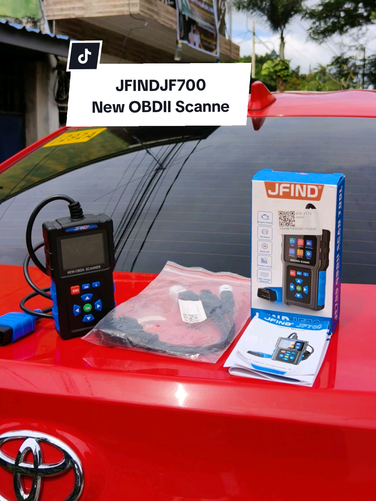 【Suporta sa Filipino】JFind JF700 OBD2 Scanner Car and Motorcycle for Yamaha & Honda & Toyota Engine Fault OBD 2 Code Reader Auto OBDII Diagnostic Repair Tool #LIVEIncentiveProgram #LIVEStory #PaidPartnership #car #fyp 