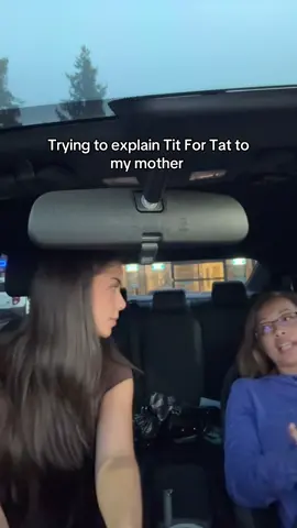 #titfortat😏 #tatemcrae #fyp #mom #motherdaughter 