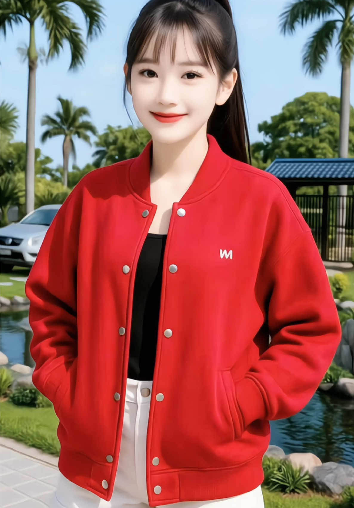 Áo khoác bomber nỉ #aonu #aokhoacnu #macdepmoingay #thoitrangcaocap #xuhuong  @Thu thủy review đồ xinh 