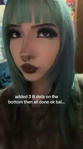 heh.. #Eyeliner #alt #epicness #okbai 