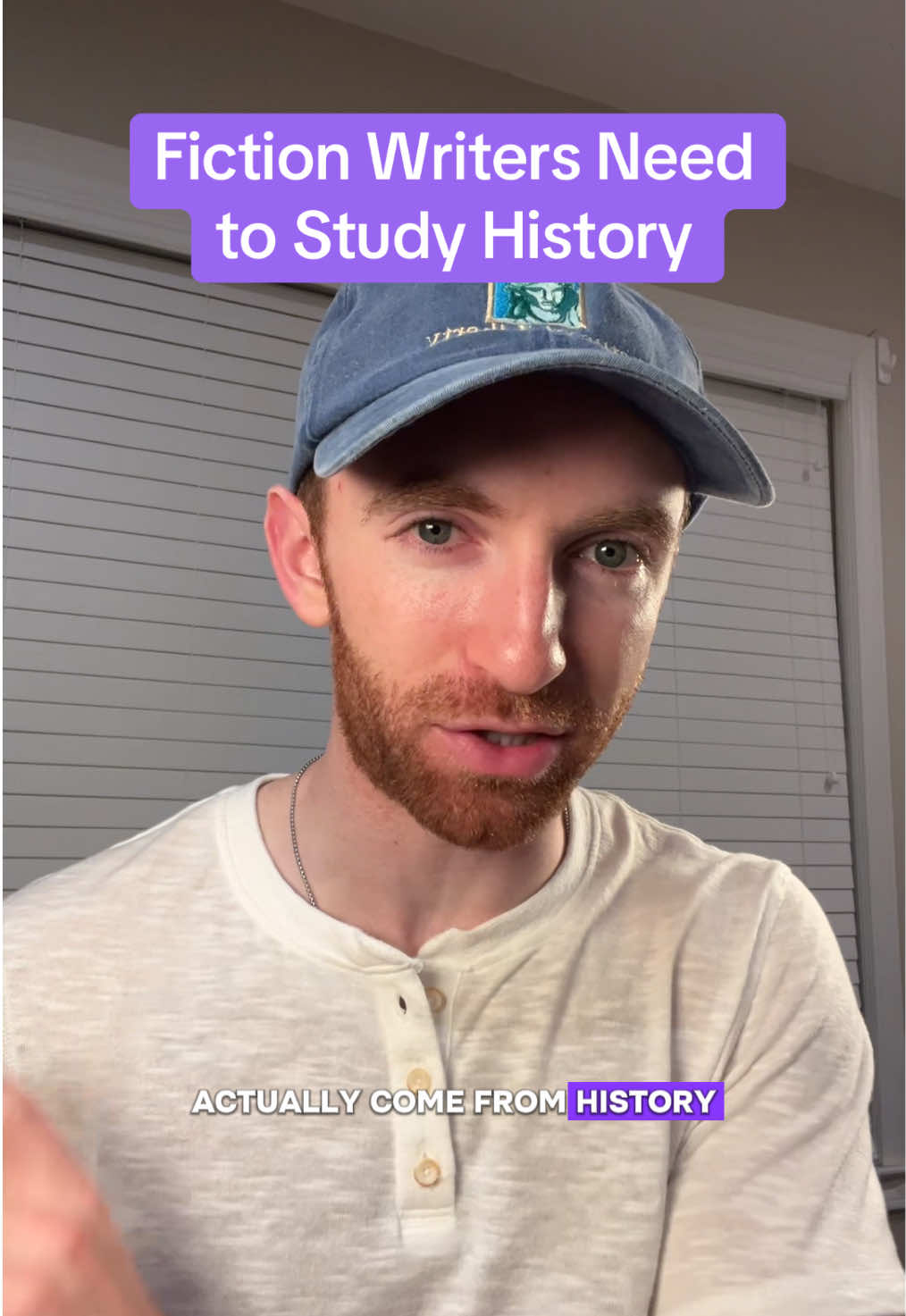 Fiction writers shouldn’t just study fiction. They also need to study nonfiction. Many of our favorite stories in all genres are based on history and historical figures. Next time your writing and you get stuck, look at history for ideas. #writer #writersoftiktok #writertok #writing #writingtips 