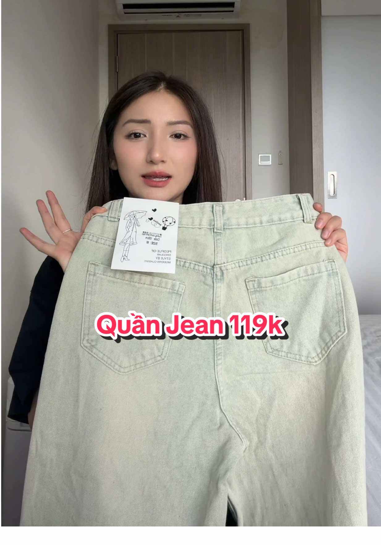 Cái màu cái form nó đẹp #review #xuhuong #viral #quanjean #quanjeanongsuong 