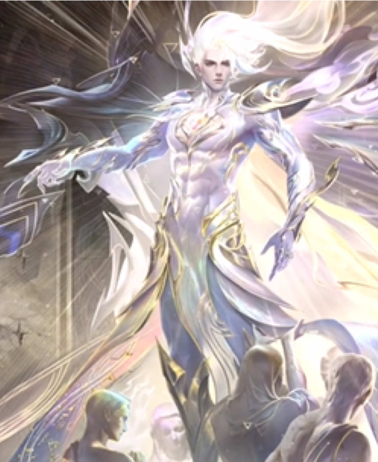 Quả art li tâm này của Khải, cảm giác thần thánh vô cùng. Chưa kể câu chuyện đằng sau skin này cũng hay nữa. Lore hay hơn hẳn mấy skin vô song khác luôn á, con yao tổn lùi, đi ra chỗ khác #honorofkings #vươnggiảvinhdiệu #王者荣耀 #vgvd #hok 