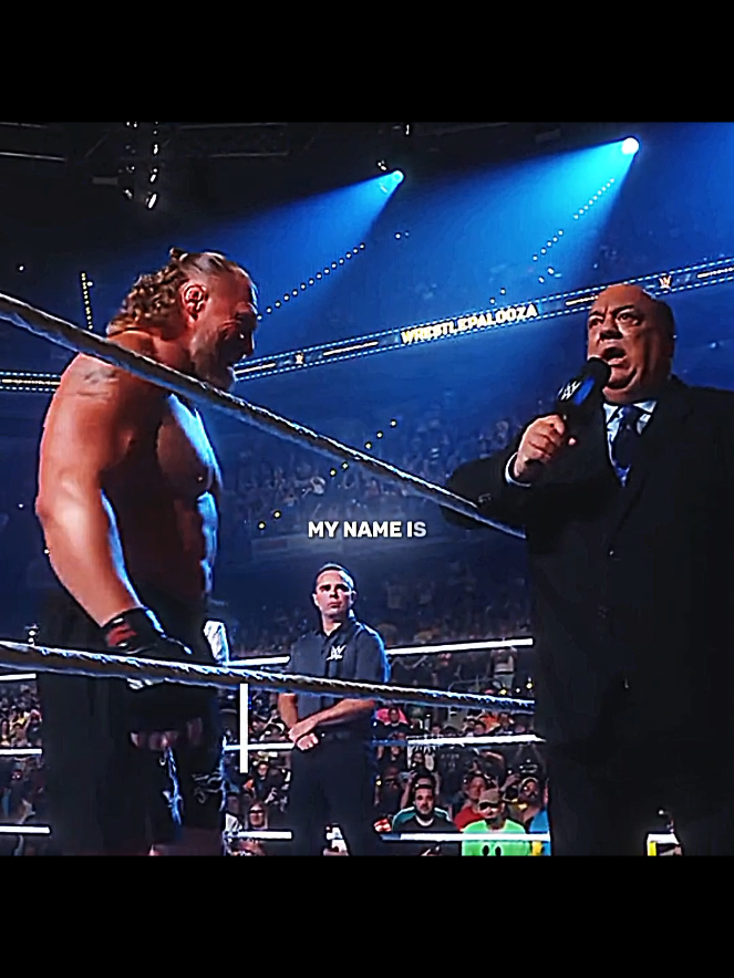 POV: WWE IS SO BACK!!! 💀 #WWE #wwefan #foryou #match_mania_ #trending #foryoupage #onemillionaudition #brocklesnar #paulheyman #wrestlepalooza 