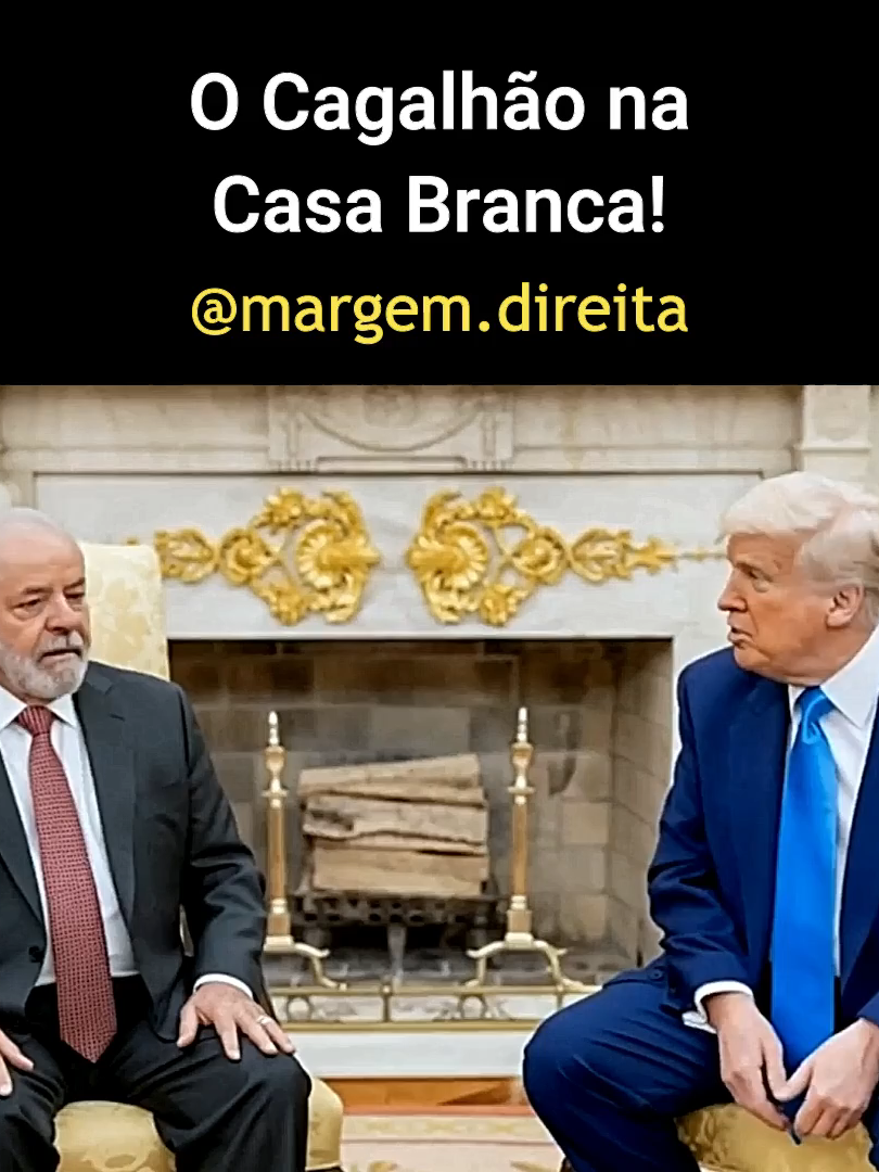 O Cagalhão na Casa Branca!
