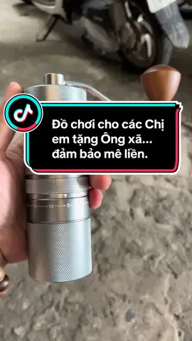 Máy xay cà phê thủ công cầm tay, nhôm nguyên khối cao cấp. Dễ thao tác, xay Thô ---> mịn chỉ trong tik tắc 💁‍♂️