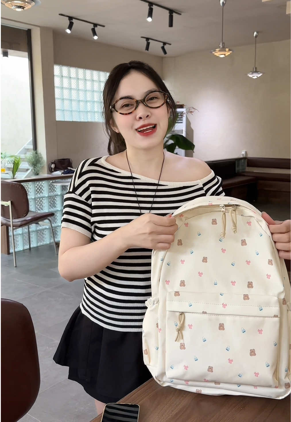 Balo gấu nhí #balo #balogau #genbag #balodihoc #trinhhongmau 