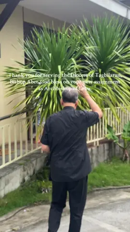 Thank you for serving the Diocese of Tagbilaran, Bishop Abet. God bless on your new assignment as Archbishop of Cebu. #fypシ゚ #bishopabetuy #cebu 