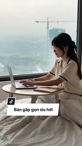 Các bác có thể dùng em bàn mày để ngồi học hay ăn cơm đều oki nha #hoaihayho #reviewdogiadung #bangapgon #bantrongapgon 