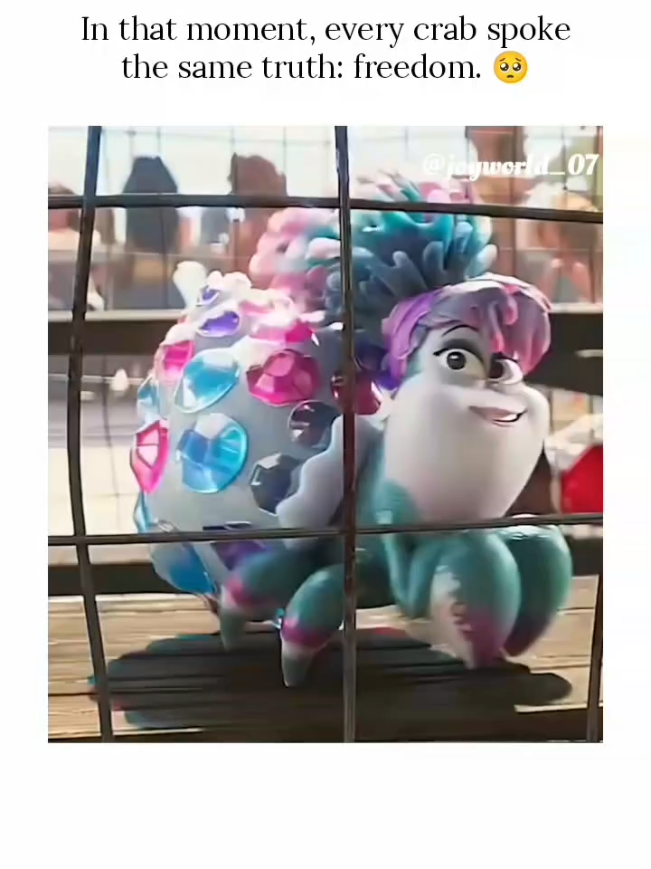 Movie name- Under the boardwalk   Under the Boardwalk tells the story of two hermit crab communities — the cautious land crabs and the adventurous sea crabs — living beneath the Jersey Shore boardwalk. When Armen, a shy #movie #film #joyworld_07 #movies #cartoonme #cartoon #fun #animation #fyp #deadwings07 #cartoonmetwork #ralphbreakstheinternet #wreckitralph #elio #Joyworld_07 #abugslife