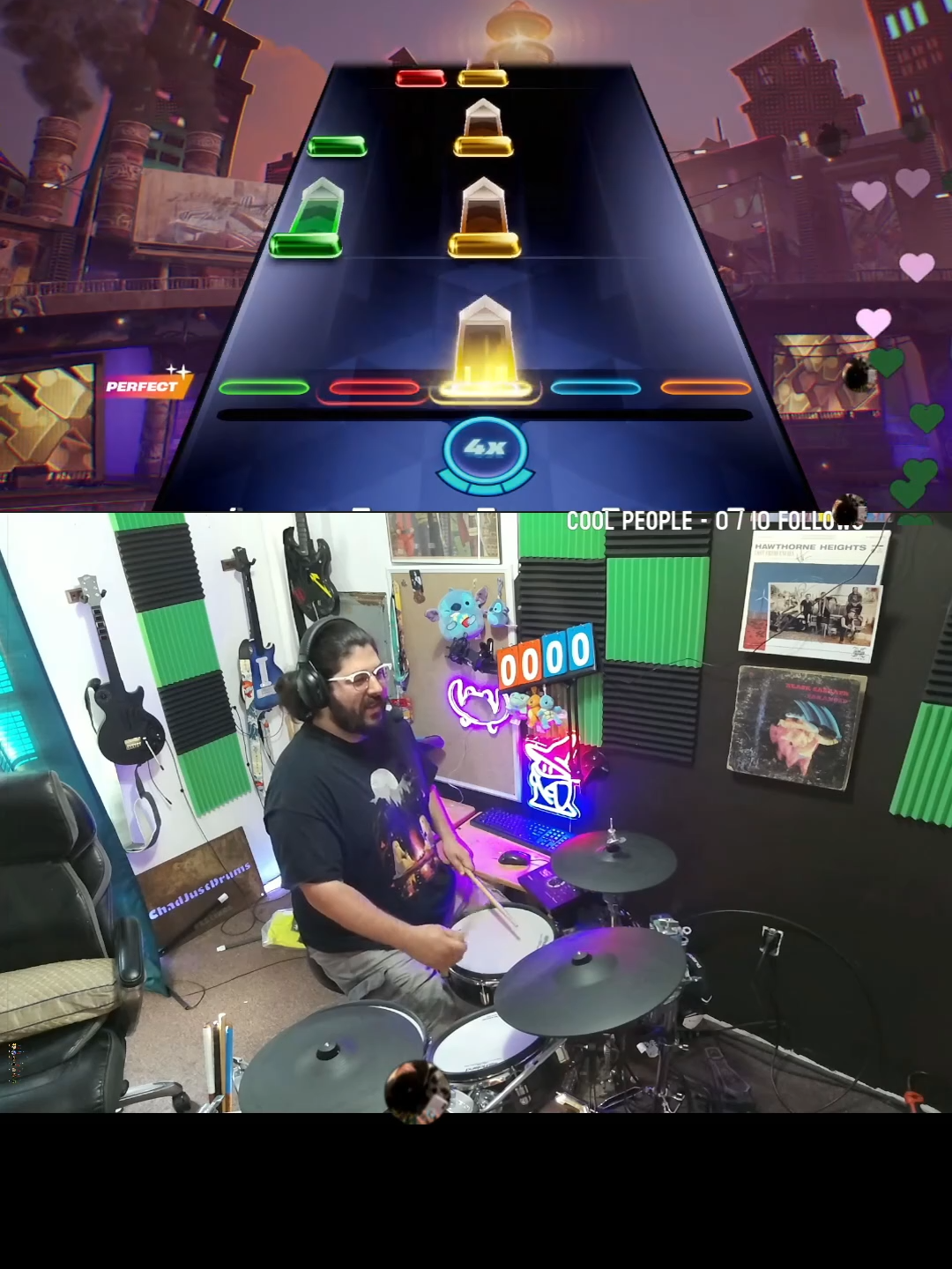Chart is low key fun on the kit  #daftpunk #fortnite #getlucky #Drums