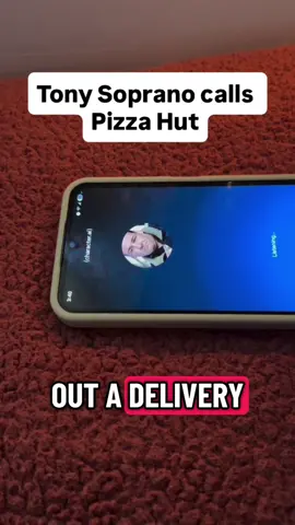 Tony Calls Pizza Hut. 😭 #TheSopranos 