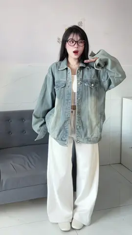 #viral #xuhuong #aokhoac #aokhoacjean #jeans 