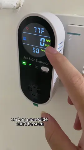Carbon monoxide can’t be seen heard of smelled but it can be detected. #tiktokshoplabordaysale #shopvideocarnival #fallfreshness #kakiment #detector 
