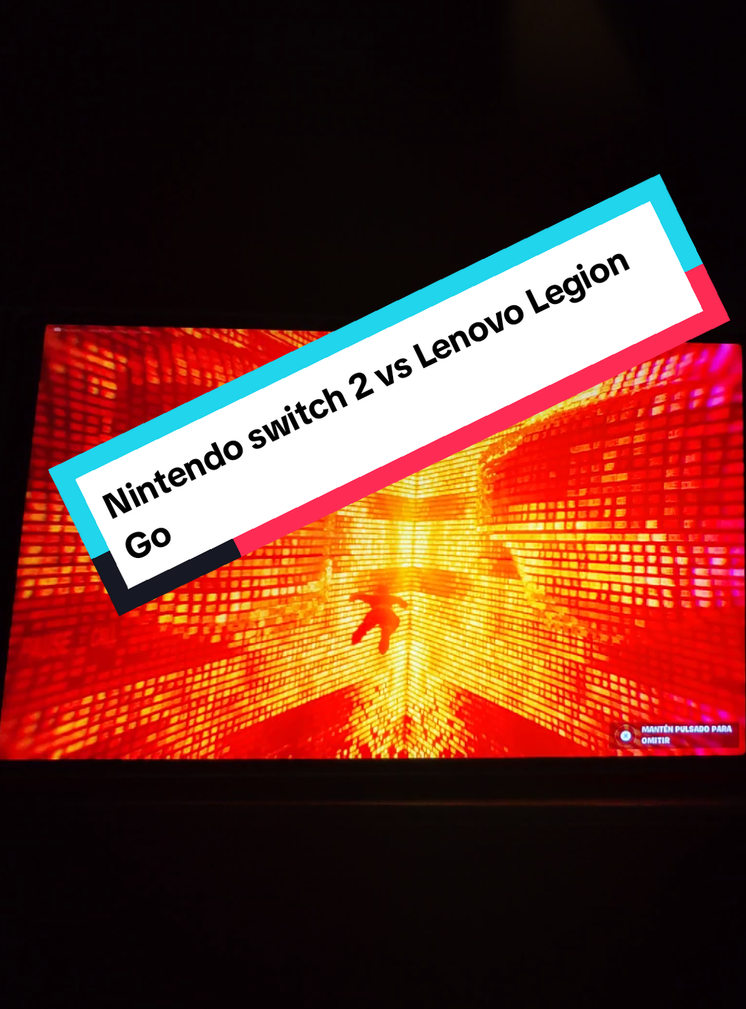 Nintendo switch 2 vs PC Hadheald (Lenovo Legion Go 1) #pchandheld #legiongo #fortnite #daftpunk #gaming 