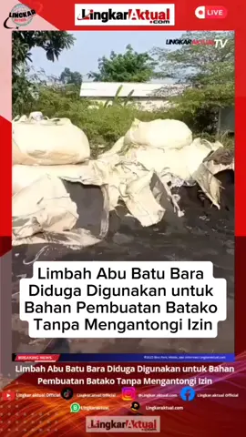 Pembuatan Batako Diduga Menggunakan Bahan yang Berbahaya dari Limbah Abu Batubara. KARANG BAHAGIA, KABUPATEN BEKASI || LINGKARAKTUAL.COM || – Produksi pembuatan Batako di duga dicampur dengan bahan berbahaya dari Limbah abu Batubara di campur dengan pasir yang berlokasi di Desa Karang Anyar Kecamatan Karang Bahagia Kabupaten Bekasi, tepatnya di pinggir jalan Raya Pilar Sukatani Kp Blokang dan diduga pemilik tersebut tidak mengantongi surat izin baik dari pemerintahan Desa setempat maupun dari pemerintahan Kecamatan bahkan dari Dinas Lingkungan Hidup (DLH) Kabupaten Bekasi. Sabtu (27/09/2025). Awak media sudah mencoba beberapa kali ke lokasi pembuatan Batako yang beralamat di jalan Raya Pilar Sukatani tepatnya Kp Blokang RT 03/05 Dusun 3 Desa Karanganyar Kecamatan Karangbahagia Kabupaten Bekasi hanya bertemu dengan para pekerja atau karyawan nya saja dan tidak bertemu dengan pemilik pembuatan Bata Batako, dengan alasan pekerja tersebut nanti sore sekitar jam 4 akan datang Boss,”Ucap pekerja pada awak media. Dampak Abu Batubara bagi kesehatan sangat serius di antaranya, “Menyebabkan kerusakan paru paru seperti Black Lung Desease (penyakit) paru paru akibat debu Batubara tersebut, abu Batubara juga di kenal sebagai,” Residu pembakaran Batu bara (CCR), adalah residu mineral yang tersisa dari pembakaran abu Batubara tersebut. Paparan abu Batubara dan zat beracun yang terkandung di dalamnya dapat menimbulkan resiko kesehatan bagi pekerja di pembuatan Bata Batako itu sendiri dan penduduk yang tinggal di sekitar lokasi akibat debu tersebut terbawa angin dari penampungan abu Batubara tersebut. Abu Batubara di atur dalam peraturan pemerintah,(PP) nomor 22 tahun 2021 tentang Penyelenggaraan Perlindungan Pengelolaan Lingkungan Hidup yang dikelurkan dari Dinas DLH. Debu Batu bara mengandung,” Partikel berbahaya berupa Karbon dan Silika, serta potensi logam berat seperti arsenik, Kromilum, Timbal dam Merkuri. Pengaturan hasil pembakaran Batubara, seperti termasuk dalam PP No 01 tahun 2014, yakni abu Batubara katagori Limbah B3. Selain itu melakukan analisis risiko dan biaya manfaat, mencakup juga biaya kesehatan, menyoroti PP No 22 tahun 2021 tentang penyelenggara perlindungan dan pengendalian Lingkungan hidup. Kepada pihak yang terkait mohon di periksa dalam pembuatan Batako yang di duga menggunakan abu Batubara terutama Dinas Lingkungan Hidup Kabupaten Bekasi mohon ada sidak lokasi pembuatan Batako, yang ber lokasi di jln Pilar Sukatani tepatnya Kp Blokang RT 03/05 Dusun 3 Desa Karang Anyar Kecamatan Karang Bahagia. Penulis : Asun Nirwanto. #viral  #batubara  #lingkaraktual  #fyp  #karangbahagia 